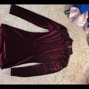 Forever 21 Velvet Romper